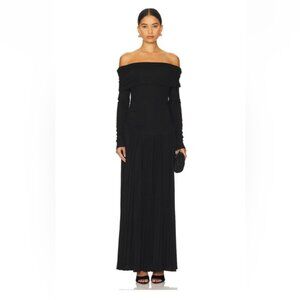 Lioness Field Of Dreams Maxi Dress in Onyx